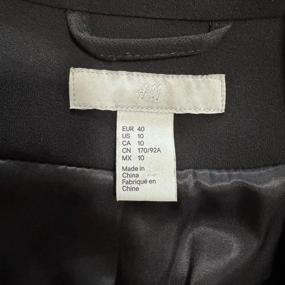 H&M Black Blazer - Picture 3 of 4